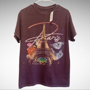 NWT pacsun size small graphic tee unisex “Paris”